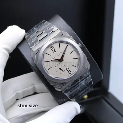 Stylish Bulgari Slim Size Watch