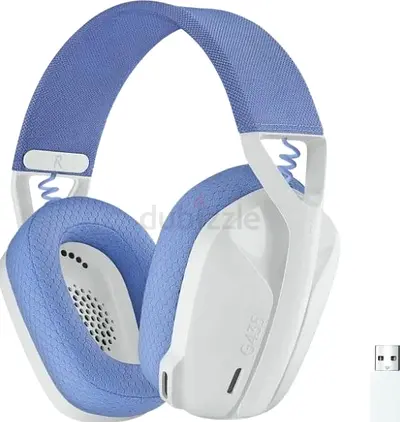 Logitech G435 Lightspeed Bluetooth Wireless Gaming Headset, White