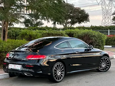 MERCEDES-BENZ C200 COUPE 2018 GCC FULL SERVICE HISTORY IN PERFECT CONDITION