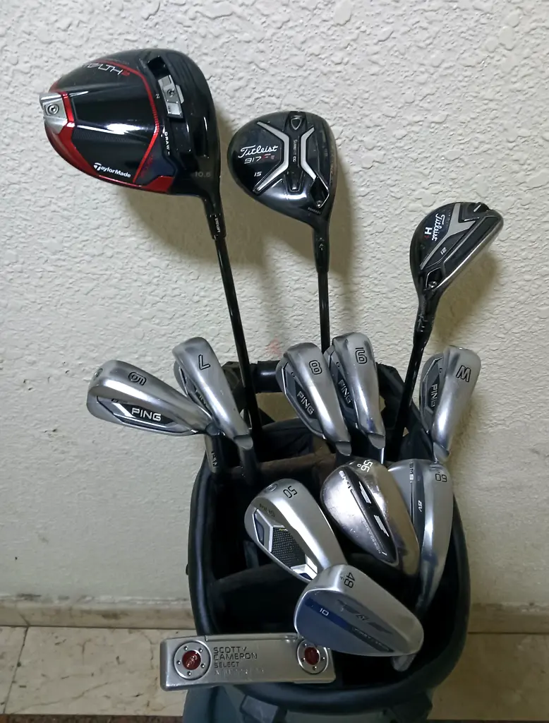 Conjunto completo de golf en venta...