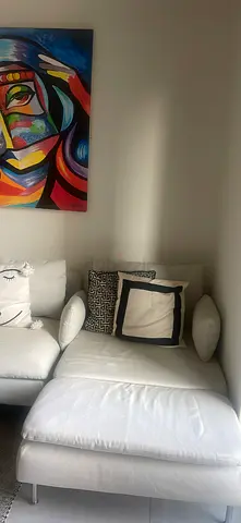 Sofa L shape cozy
