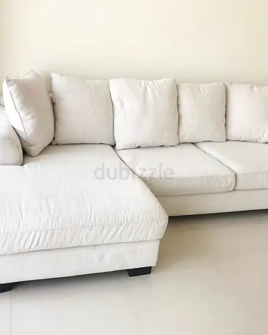 Perfect Condition The One Kingston Sectional L Shape Sofa Beige