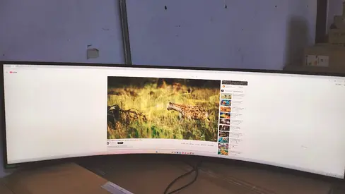 Samsung Odyssey G9 QLED Curved 240Hz HDMI port (5120-1440) Gaming Monitor LS49G95T