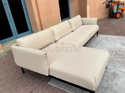 4_Seat Chaise applaryd L shape sofa