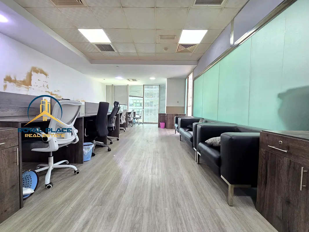 Office: Furnished | Premium Office | Near Metro | SZR View | dubizzle Dubai