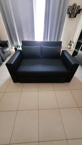 Customised leather Sofa bed