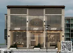 BRAND NEW COMMERCIAL PROPERTY WITH 2 SHOPS 400 SQ FT EACH AND 1 SHOWROOM 3500 SQ FT ON MAIN COMMERCI
