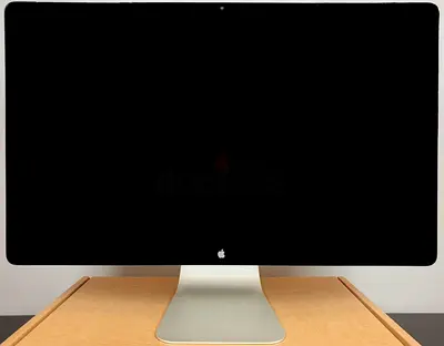 Apple•A1407•27 inch Thunderbolt Display A1407 QHD 2560x1440 Sliver Built-in FaceTime Speaker Monitor
