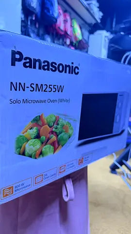 Panasonic 20Liter Solo Microwave Oven White NN-SM255W