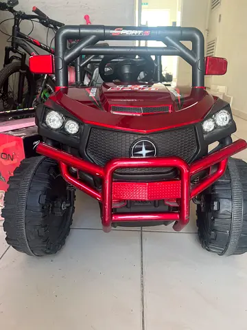 Red Electric Ride-On Car for Kids with Free home delivery
