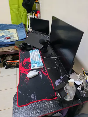 Gaming desk and Gaming chair