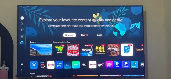 Samsung Smart TV with Smart Hub Features