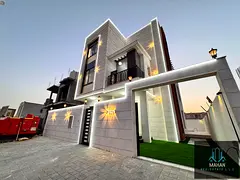 6 bedrooms | Al Zahia - Ajman - Two floors + roof + garden and swimming pool. Price includes water,