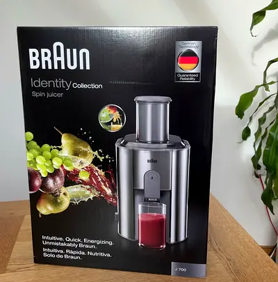 Braun juicer