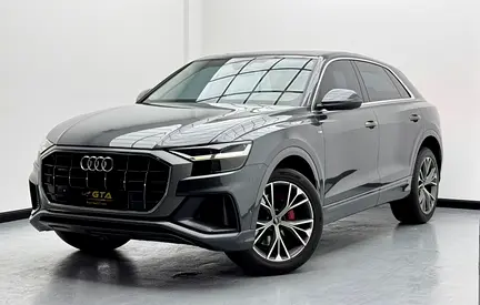 2023 Audi Q8 55 TFSI Quattro S-Line, Audi Service History, 1 Year Warranty, Excellent Condition, GCC