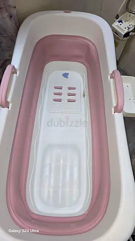 Comfortable Baby Bath Tub for Easy Bath Time and for adults with foot relaxing rollers
