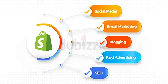 Expert in Branding, Graphic, Web, Shopify, E Commerce, Server, E-Mail  Hosting, Social Media Mark