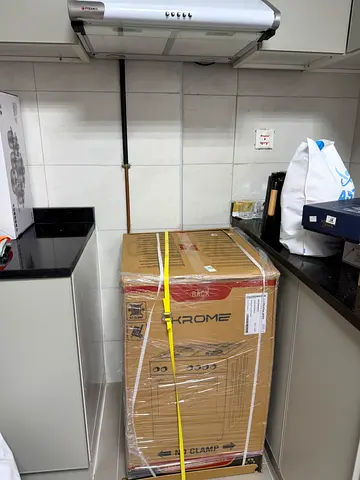 Brand New stove 50x50 Unopened Box