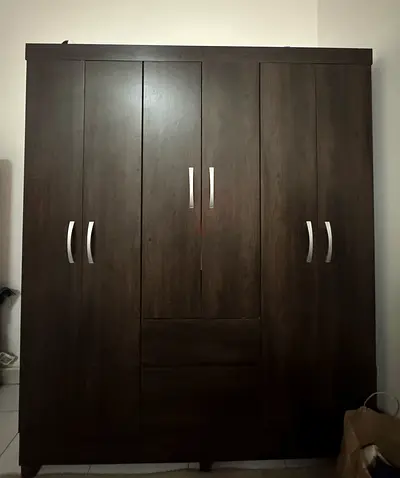 Sturdy Wooden Wardrobe with Ample Storage