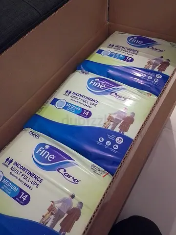 Fine Care Adult Diaper Pull-ups, Medium, 84 Diapers