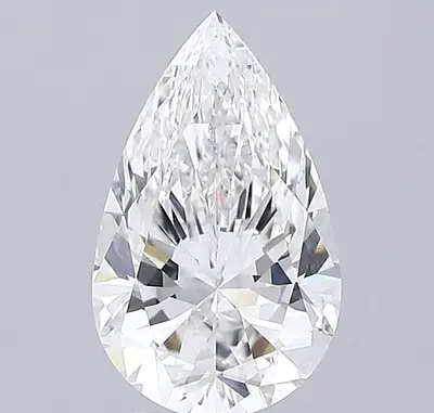 1.03 CARAT E VVS2 PEAR SHAPE LAB GROWN DIAMOND IGI CERTIFIED FOR SALE