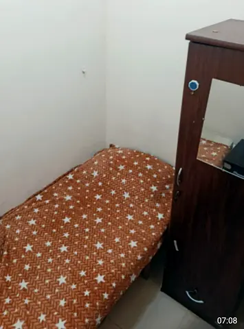 Furnished room for single person male/female near metro station burdubai