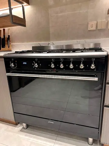 Smeg Latest Model Gas Barner With Oven Electric Combination Stove 90x60cm Freestanding