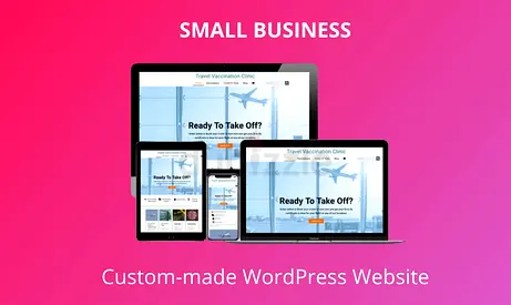 I will create a responsive small business website.