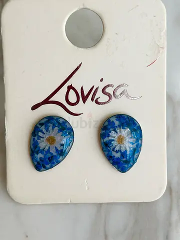 Beautiful Lovisa Blue Floral Earrings