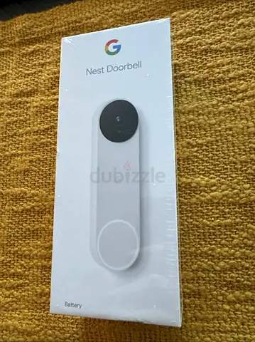 Google Nest Doorbell Smart Home Battery Snow White