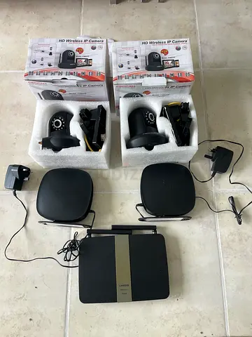 Wireless IP Camera Set with Accessories