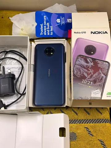 Nokia G10 64GB Smartphone with Original Box and Charger