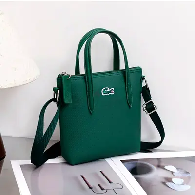 Stylish Lacoste Green Handbag