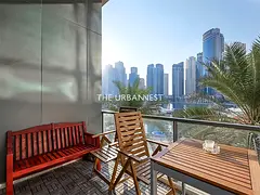 Full Marina View| 2 Bed Plus Study |Semi Furnished