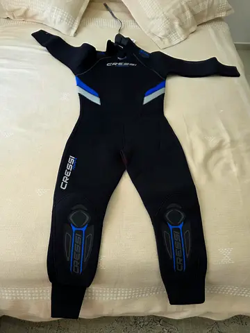 Cressi Castoro Man Monopiece Modular Diving Wetsuit 5mm - Size L4