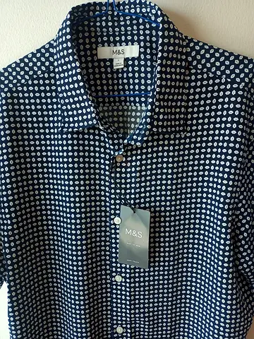Marks and Spencer Short Sleeve Shirt (Brand New)
