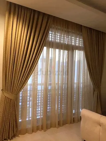 Elegant Sheer and Solid Window Curtains