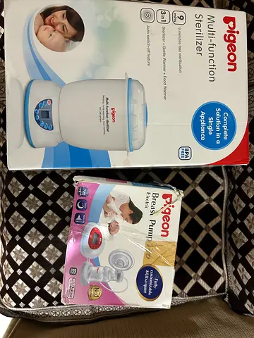 Breast Pump and Sterilizer Pigeon
