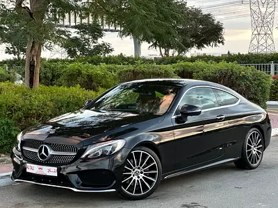 MERCEDES-BENZ C200 COUPE 2018 GCC FULL SERVICE HISTORY IN PERFECT CONDITION