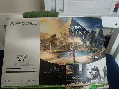 Microsoft Xbox one s 1 terabyte with games