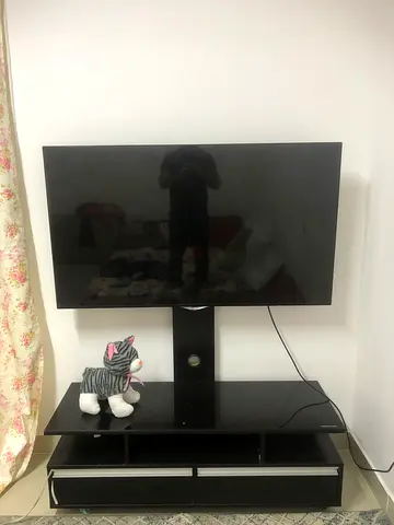 Sleek 55-inch LED TV with Stylish Stand