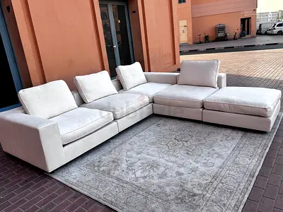 Modular feather 🪶 filled sofa