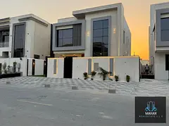Own a luxury villa for sale in Al Zahiyah area, Ajman. Freehold ownership for all nationalities, inc