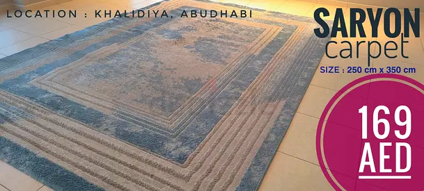 Elegant Saryon Carpet - 250x350 cm