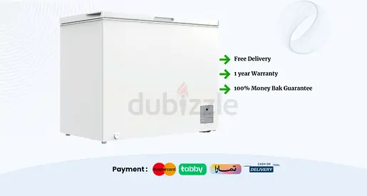 Chest Freezer 254L - Brand New | Warranty