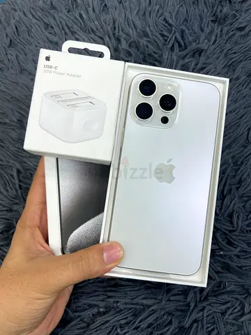 Apple iPhone 15 Pro Max with Original Charger