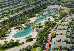 5% D. P || CRYSTAL LAGOON || PANORAMA || GREEN AREAS || FLEXIBLE P. P
