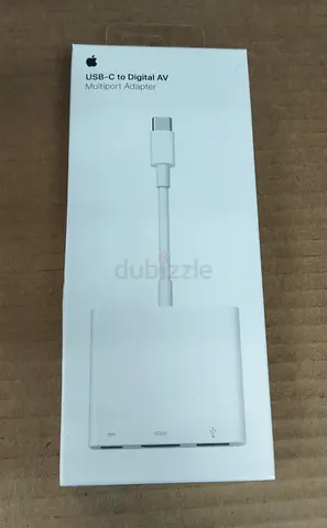 New APPLE USB-C TO DIGITAL AV MULTIPORT ADAPTER (MUF82AM/A) WHITE