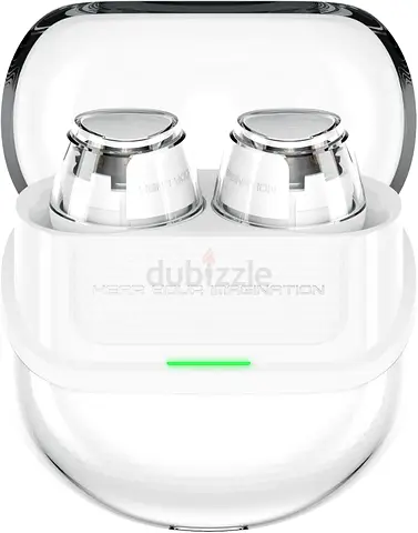 Sound peats Wireless Earbuds with Charging Case - Clear Dot