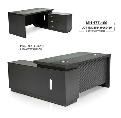 Brand new L shape Executive Office wooden Table For Manager Available